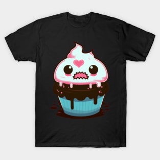 Kawaii Evil Cupcake T-Shirt